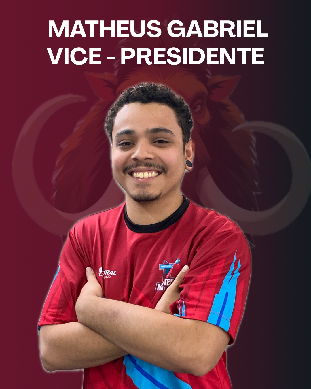 Foto do Vice-Presidente da Atlética